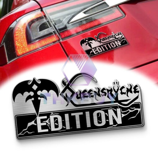 Queensrÿche Edition Laser Engraved Car Name Emblem