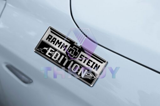 Rammstein Edition Laser Engraved Car Name Emblem - Image 4