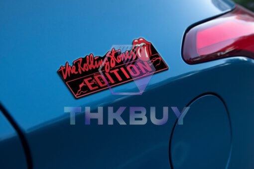 The Rolling Stones Edition Laser Engraved Car Name Emblem - Image 12