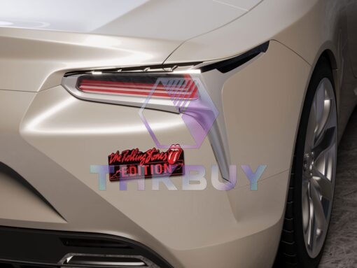 The Rolling Stones Edition Laser Engraved Car Name Emblem - Image 9