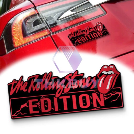 The Rolling Stones Edition Laser Engraved Car Name Emblem - Image 7