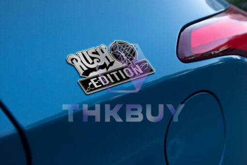 Rush Edition Laser Engraved Car Name Emblem - Image 3