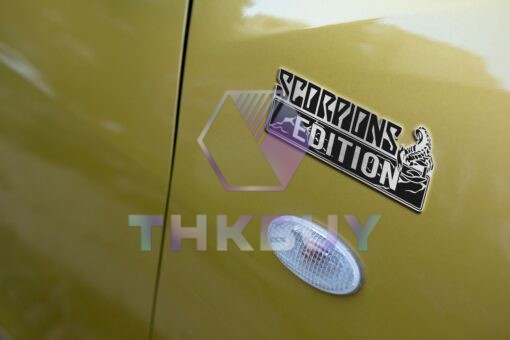Scorpions Edition Laser Engraved Car Name Emblem - Image 5