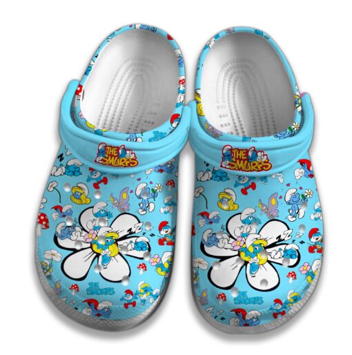 The Smurfs Crocs Gift For Men Women and Kids - THK1361 - Image 4