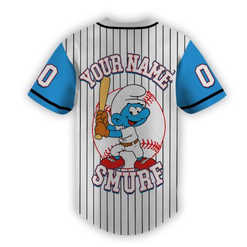 Personalized The Smurfs Baseball Jersey - THK1358 - Image 3