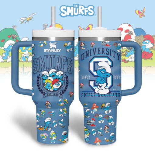 The Smurfs 40oz Stanley Handle Tumbler - THK1360