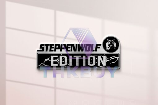 Steppenwolf Edition Laser Engraved Car Name Emblem - Image 2