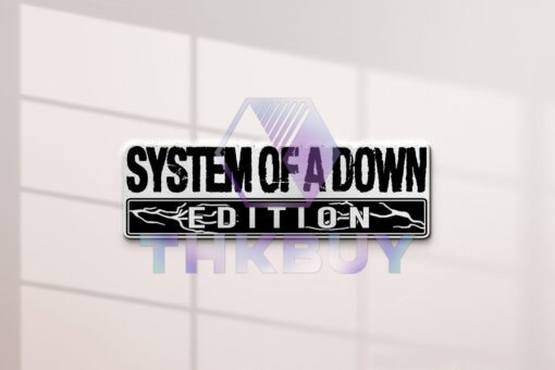 System Of A Down Laser Engraved Car Emblem Version 1 - Image 2