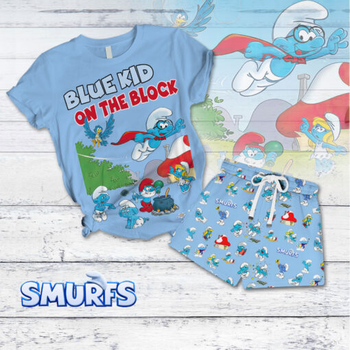 The Smurfs Short Pajamas Set
