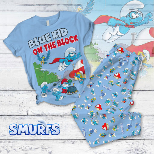 The Smurfs Short Pajamas Set - Image 2