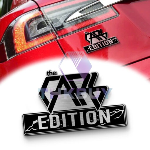 The Cars Edition Laser Engraved Car Name Emblem