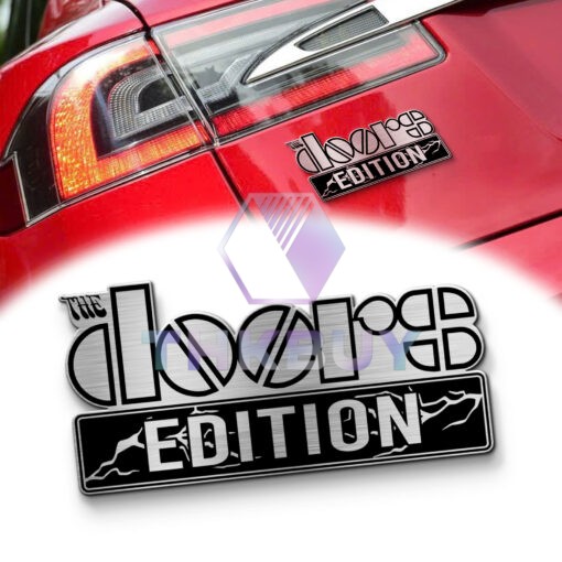 The Doors Edition Laser Engraved Car Name Emblem