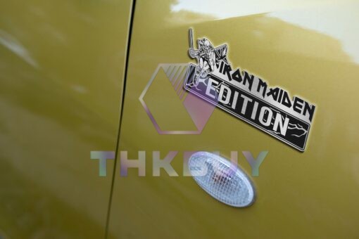The Trooper Edition – Album Piece Of Mind Laser Engraved Car Name Emblem - Image 5
