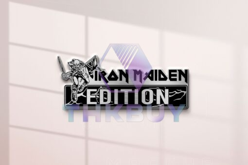 The Trooper Edition – Album Piece Of Mind Laser Engraved Car Name Emblem - Image 3