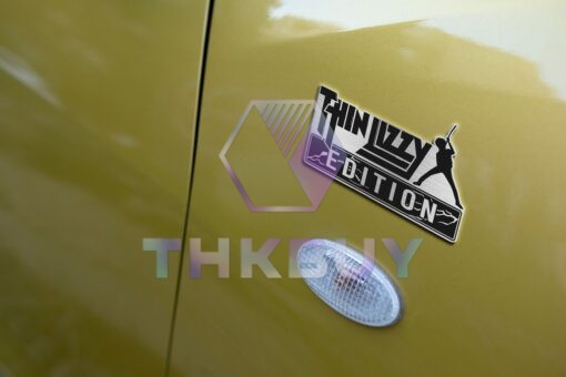 Thin Lizzy Edition Laser Engraved Car Name Emblem - Image 4