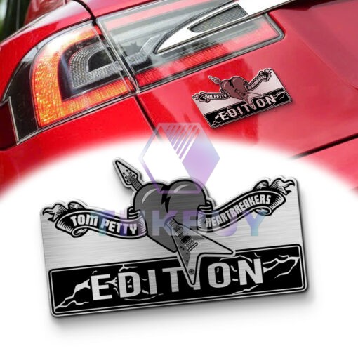 Tom Petty & The Heartbreakers Edition Laser Engraved Car Name Emblem