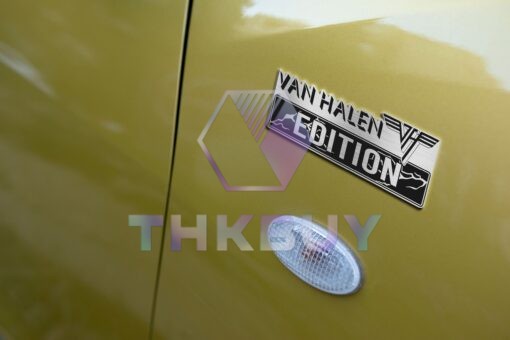 Van Halen Edition Laser Engraved Car Name Emblem Version 1 - Image 5