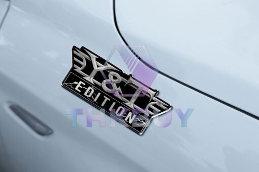 Y&T Edition Laser Engraved Car Name Emblem - Image 4