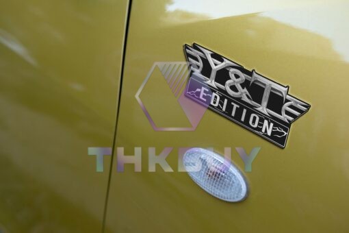Y&T Edition Laser Engraved Car Name Emblem - Image 5