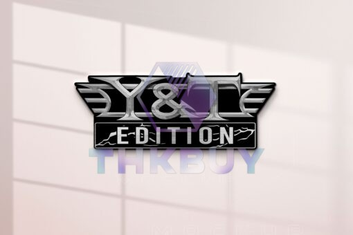 Y&T Edition Laser Engraved Car Name Emblem - Image 2