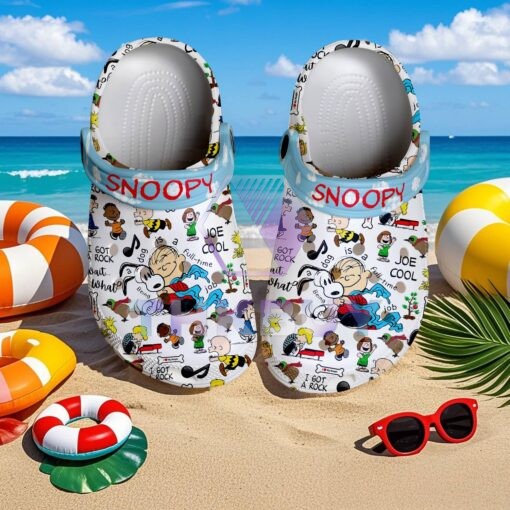 Snoopy Crocs Gift For Men Women and Kids - Image 2