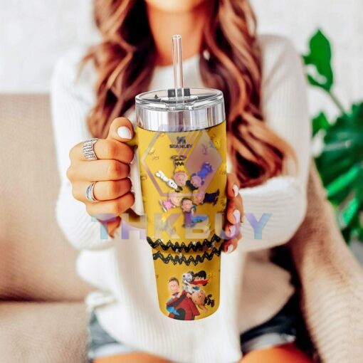 Snoopy Custom Stanley Quencher 40oz Stanley Tumbler - Image 3