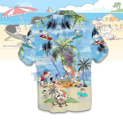 Snoopy Tropical Hawaiian Shirt – THK2072 - Image 3