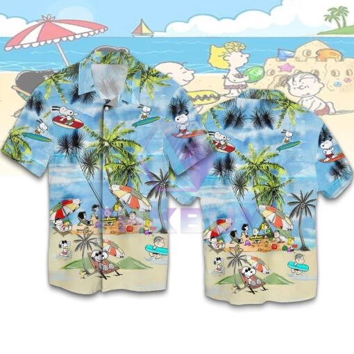 Snoopy Tropical Hawaiian Shirt – THK2072
