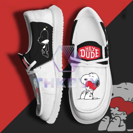 Snoopy Dog Personalized Hey Dude Shoes