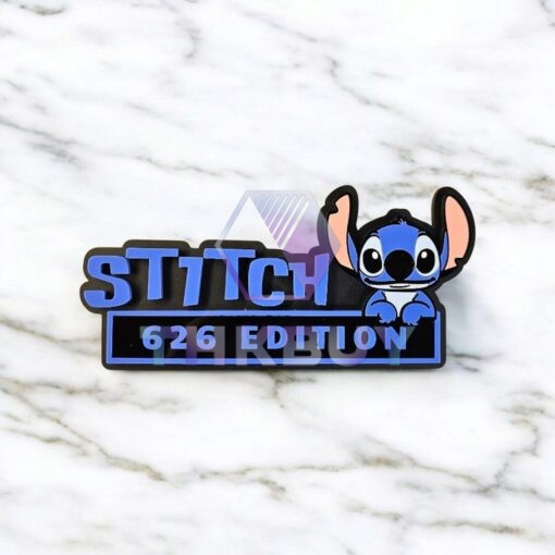 Stitch 626 Edition 3D Inlayed Acrylic Car Emblem - Image 4