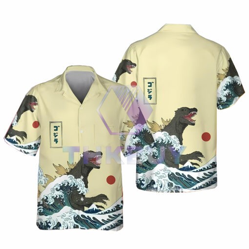 King of Monsters Godzilla Hawaiian Shirt