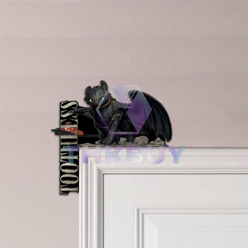 Toothless Door Corner Decor