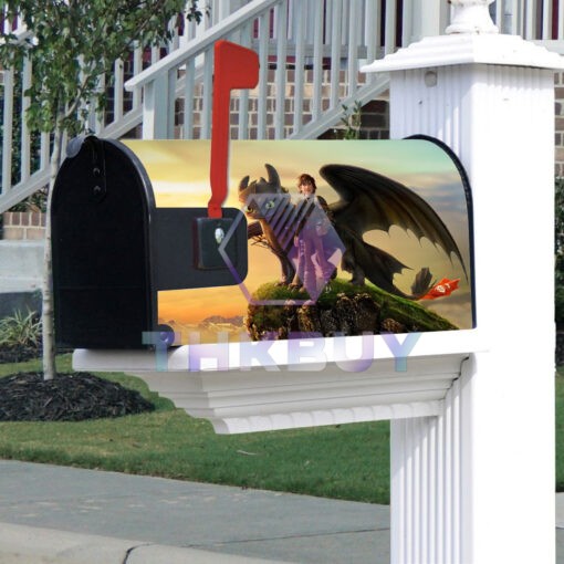 Toothless Magnetic Mailbox Cover - Image 2