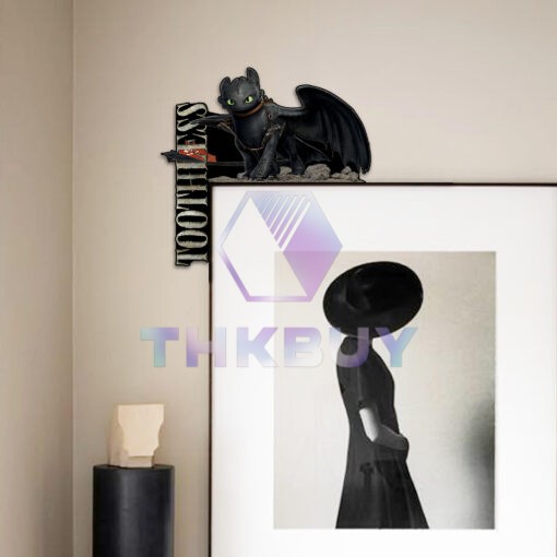 Toothless Door Corner Decor - Image 4