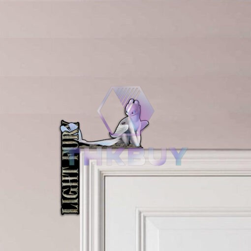 Light Fury Door Corner Decor