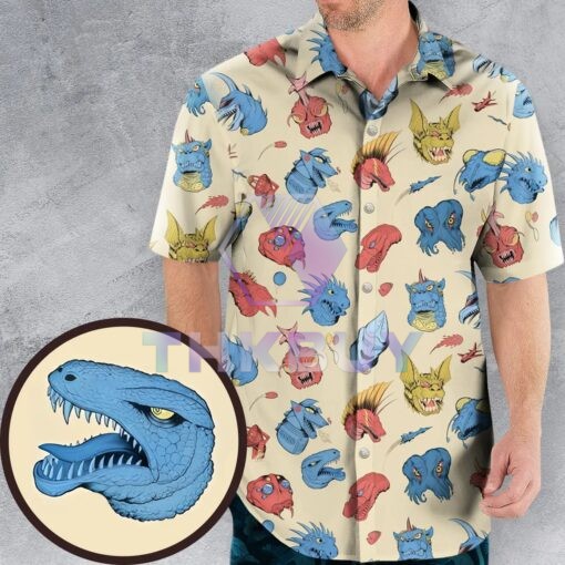 Godzilla Showa Celebration Hawaiian Shirt - Image 2