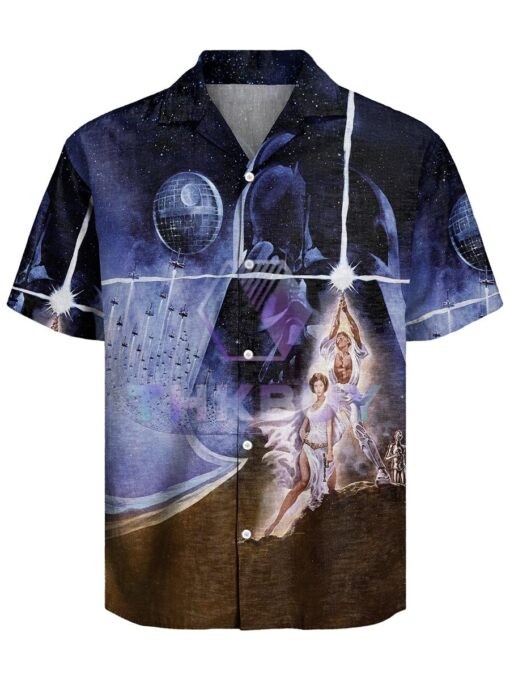SW Luke And Saber Hawaiian Shirt