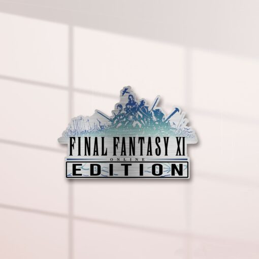 Final Fantasy XI Edition Laser Engraved or 3D Inlayed Car Name Badge - Image 2
