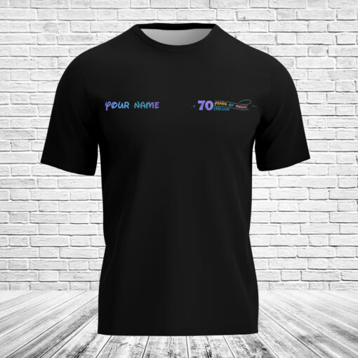 Personalized Disney 70th Anniversary 3D T-Shirt - Image 3