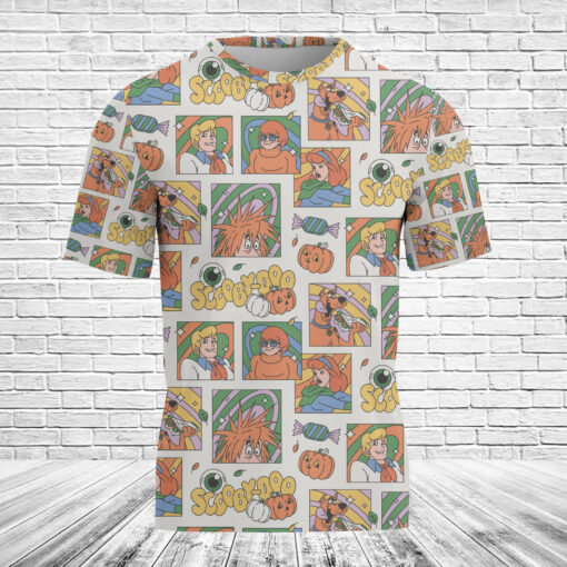 Scooby-Doo Halloween 3D T-Shirt - Image 2