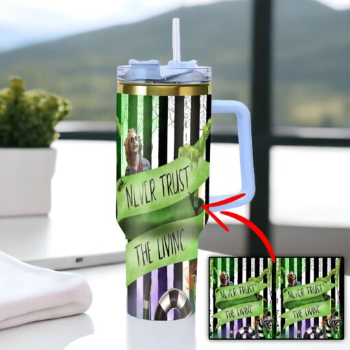Beetlejuice 40oz Stanley Tumbler