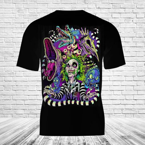 Beetlejuice Halloween 3D T-Shirt - Image 3
