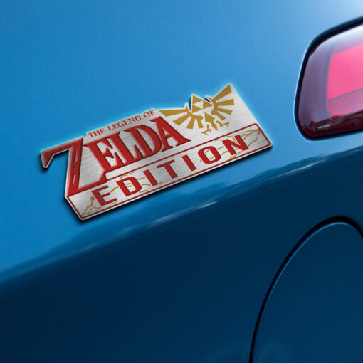 The Legend of Zelda Edition Laser Engraved or 3D Inlayed Car Name Badge - Image 2