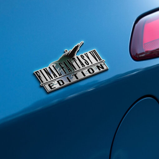 Final Fantasy VII Edition Laser Engraved or 3D Inlayed Car Name Badge - Image 2