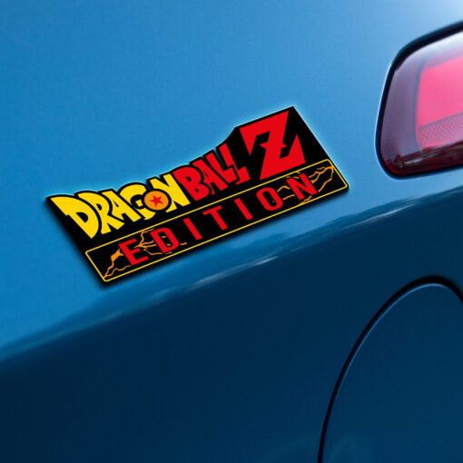 Dragon Ball Z Edition Laser Engraved or 3D Inlayed Car Name Badge - Image 2