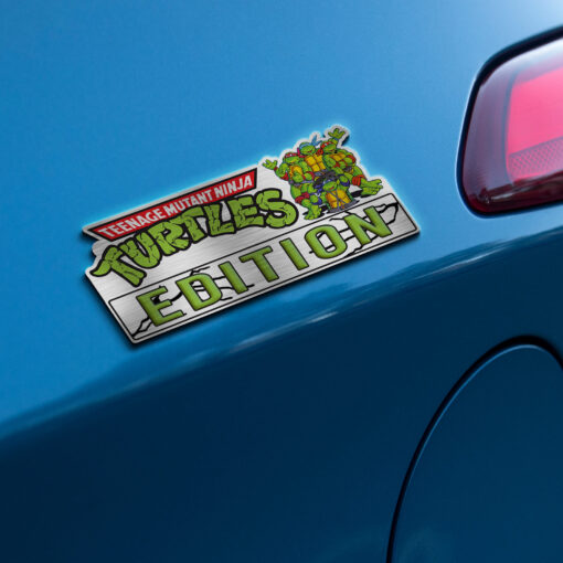 Teenage Mutant Ninja Turtles Edition Laser Engraved or 3D Inlayed Car Name Badge - Image 2