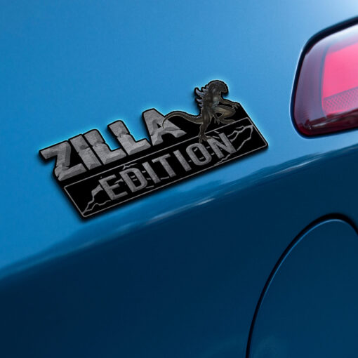 Zilla (TriStar) Edition Laser Engraved or 3D Inlayed Car Name Badge - Image 2