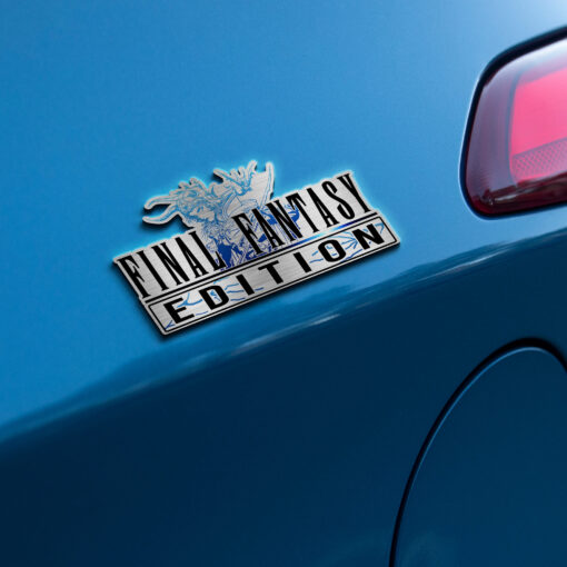 Final Fantasy Edition Laser Engraved or 3D Inlayed Car Name Badge - Image 2