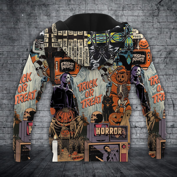 Horror Halloween Trick Or Treat 3D Apparel - Image 4