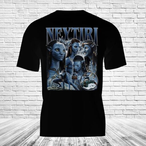 Avatar: Fire and Ash 2025 Neytiri 3D T-Shirt - Image 3